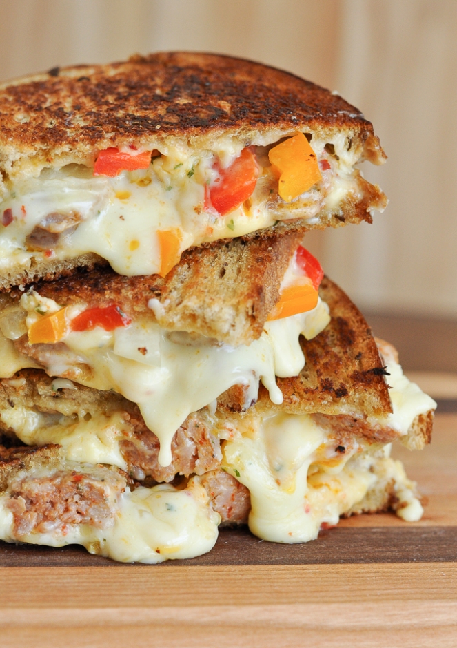 sausage-pepper-onion-chipotle-grilled-cheese-recipe-680-